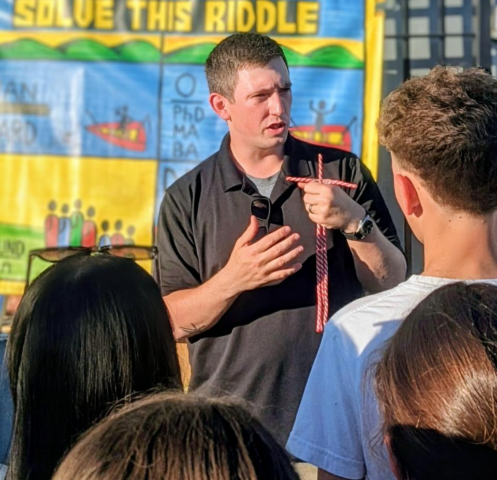 Ryan Preaching the Cross